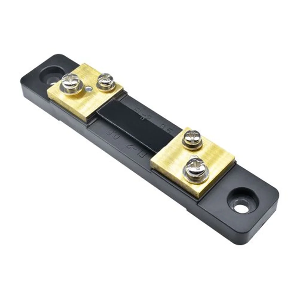 Shunt externo FL-2 50A 100A 75mV medidor de corriente resistencias de derivación 50A/75mV 100A/75mV AMP para voltímetro Digital LED amperímetro - imagen 3