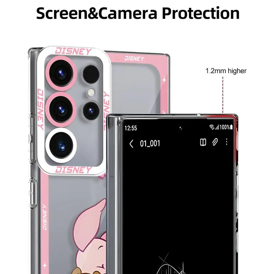 Disney Winnie Pooh funda de teléfono para Galaxy note 20 20Ultra, S21, S23, S22, S20, S24 Plus, S20, S23, S22, S21, S24, S23 Ultra, S20, S23, S21 FE - imagen 5