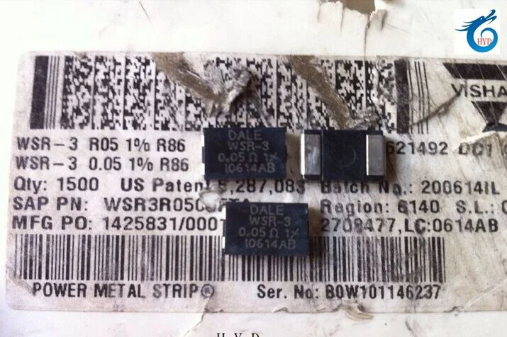 10 piezas WSR3R0500FEA WSR-3 0,05r 1% 3W VISHAY SMD
