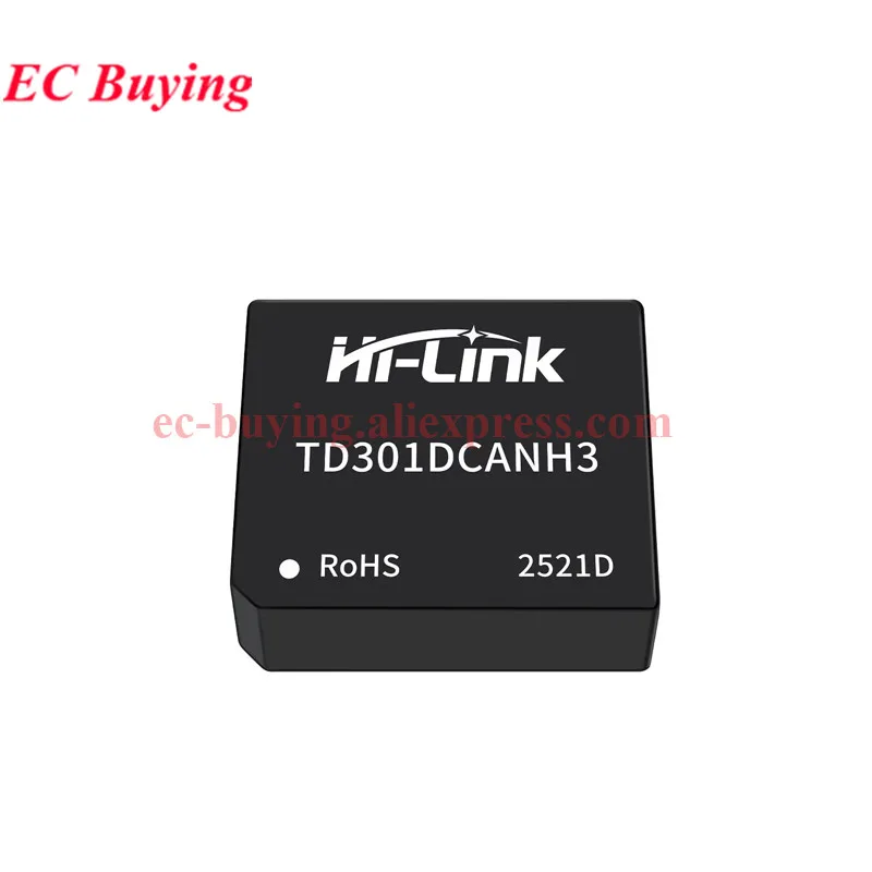 TD501DCANH3 5V TD301DCANH3 3.3V ​ ​ Módulo transceptor de señal de alimentación de aislamiento CAN de alta velocidad de un solo canal 40k-1M 110 nodos - imagen 2