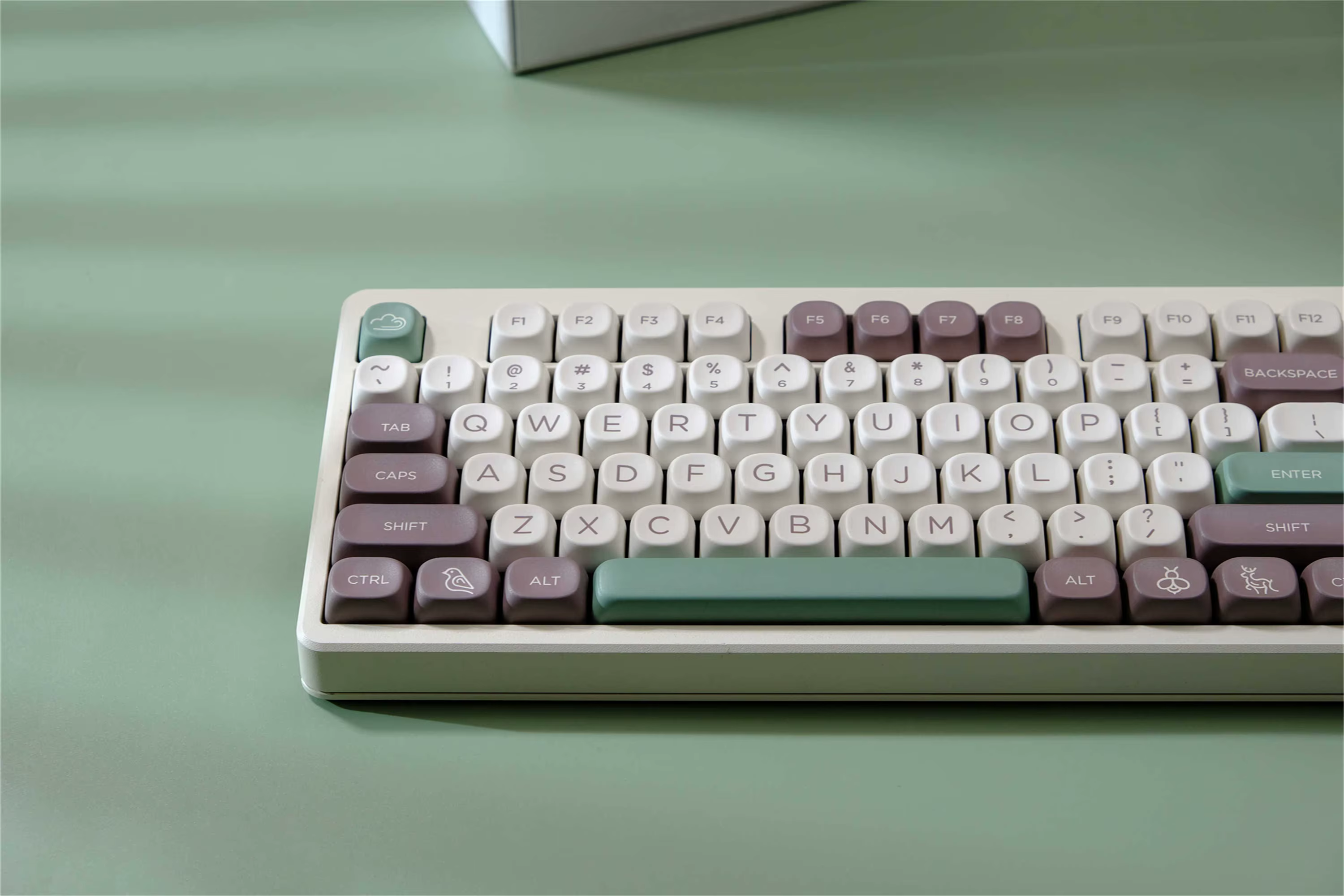 Juego de teclas Big Bear, 126 teclas, teclas de Material PBT, perfil MOA XOA, DYE-SUB para interruptor MX, teclas de teclado mecánico - imagen 4