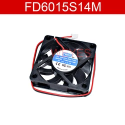 FD6015S14M Ventilador para servidor de 14 V, 60 x 60 x 15 mm