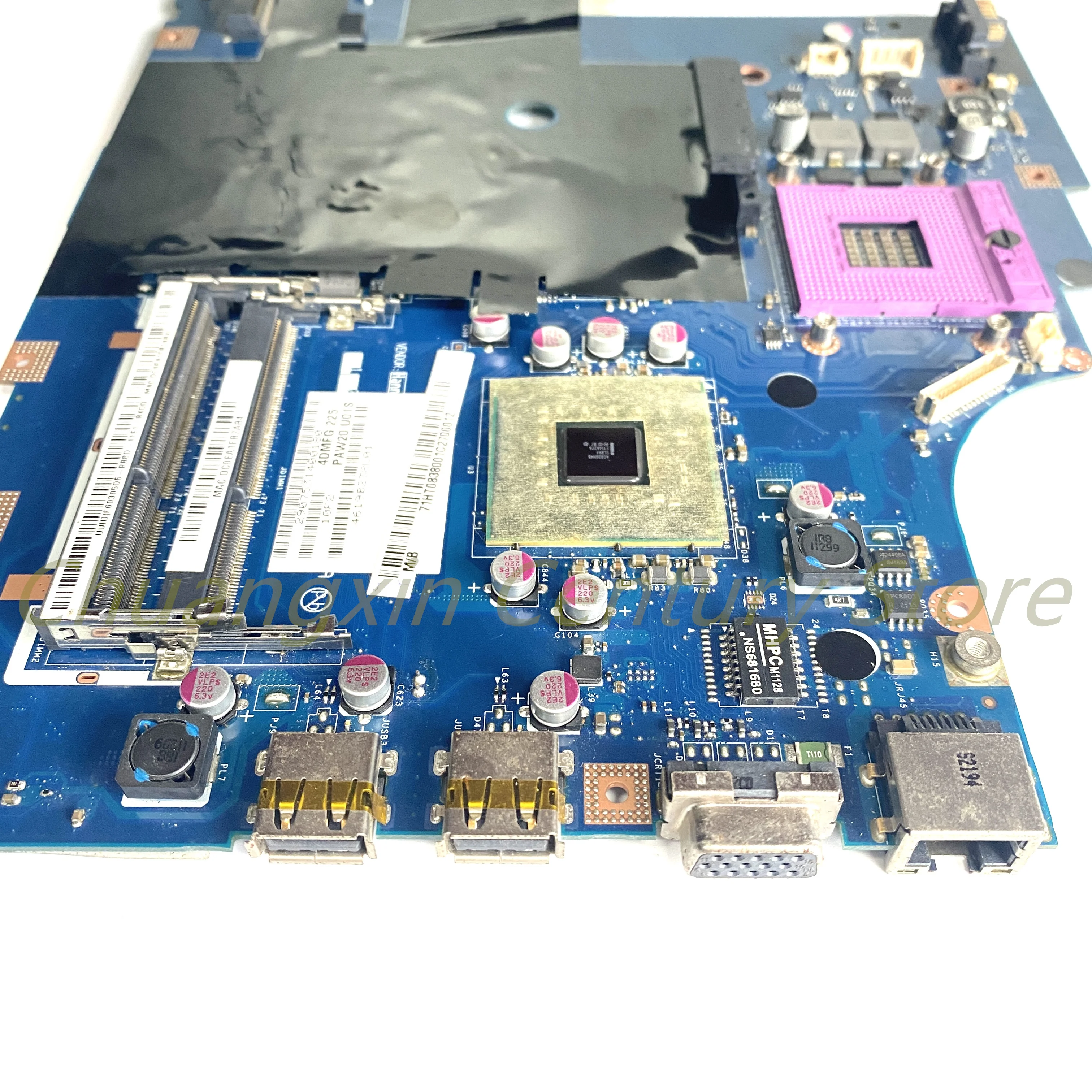 Adecuado para la placa base del ordenador portátil Lenovo G560E PAW20 LA-7012P 100% probado completamente funciona - imagen 3
