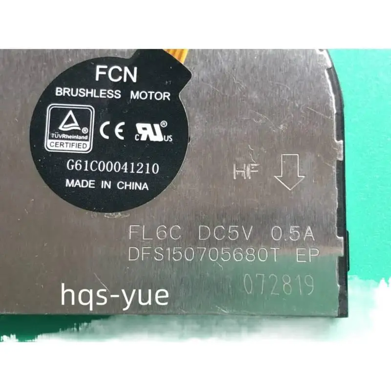 Para TOSHIBA PORTEGE X30T-E G61C00041210 FL6C DC5V 0.5A DFS150705680T ventilador de CPU de 6 pines - imagen 3