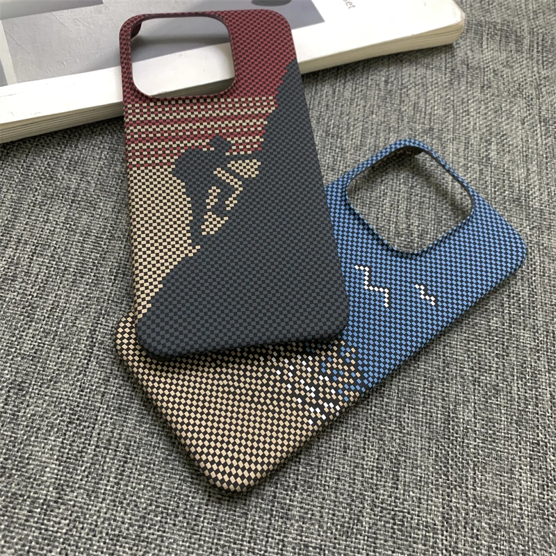 Para OnePlus 15 funda dura de PC fibra de carbono funda protectora trasera fina para OnePlus15 One Plus 15 1 + 15 carcasa de teléfono - imagen 3