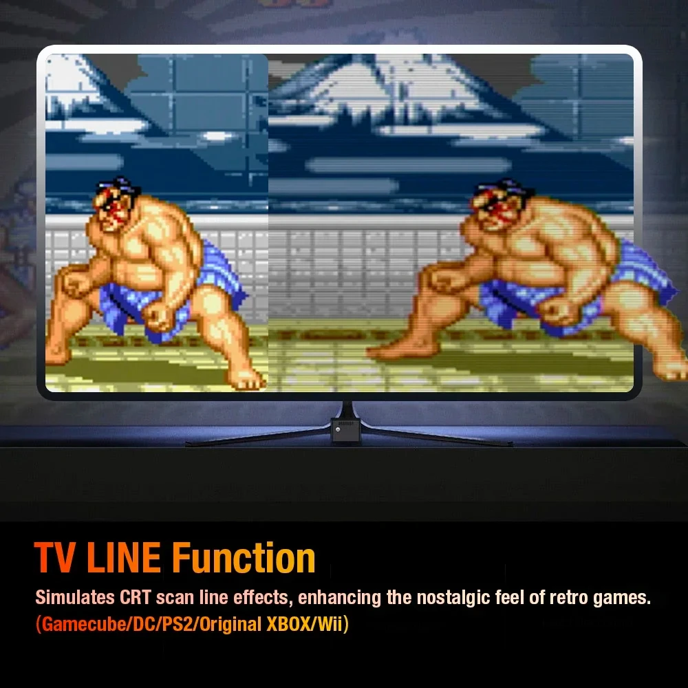 MINI convertidor GBSC Control GBS para Dreamcast/PS2/NGC/SFC/WII convertidor de vídeo analógico RGBS/YPbPr/VGA/Scart a HDMI/VGA/RGB - imagen 5