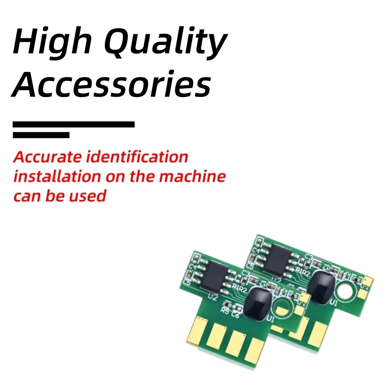 Derisa 8pcs Chip For Lexmark CX310 CX410 CX510 CX310N CX410E CX410DE CX510DE CX510DTHE CX510DHE Toner Cartridge Chip - imagen 5