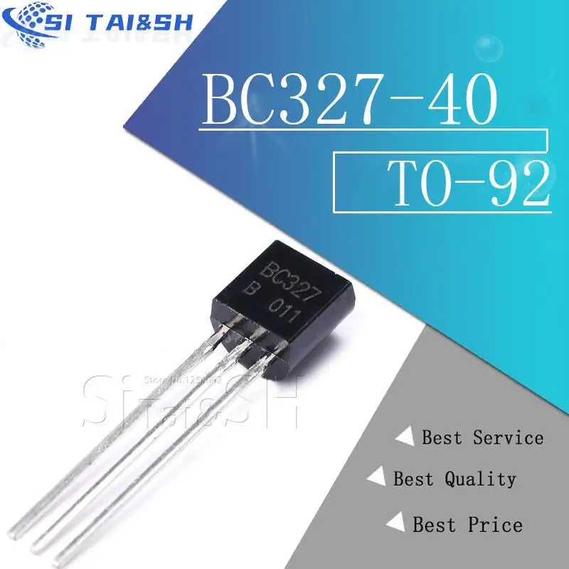100 Uds BC327-40 TO-92 BC327 TO92 327-40 nuevo transistor triodo