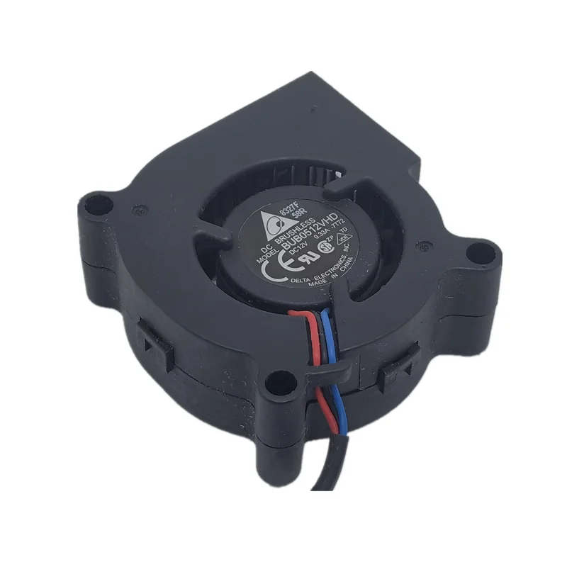 BUB0512VHD ventilador de proyector turbo centrífugo, nuevo y original, 12V, 0.33A, 5CM, 50x20mm, 2 cables, 3 cables - imagen 5
