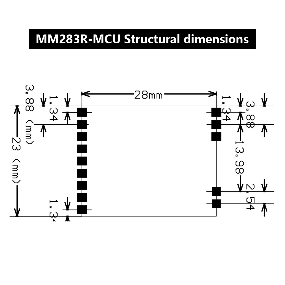 DC 3.3-5V 5.8G MM238RW Módulo receptor de transmisión de vídeo inalámbrica Módulo receptor sin audio - imagen 5