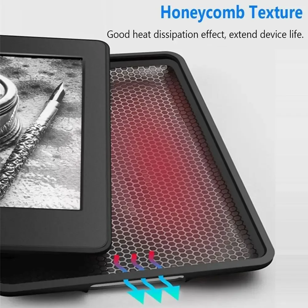 Para Kindle Paperwhite 12th Generation Case 2024 Signature Edition Funda de cuero de 7 pulgadas con correa de mano SA568B Auto Sleep Cover - imagen 2