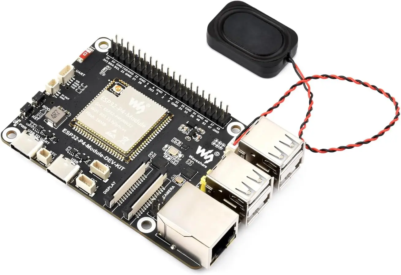 Placa de desarrollo Waveshare ESP32-P4 basada en ESP32-P4 y ESP32-C6 pantalla táctil DSI de 7,0/10,1 pulgadas para Arduino IDE ESP-IDF - imagen 5