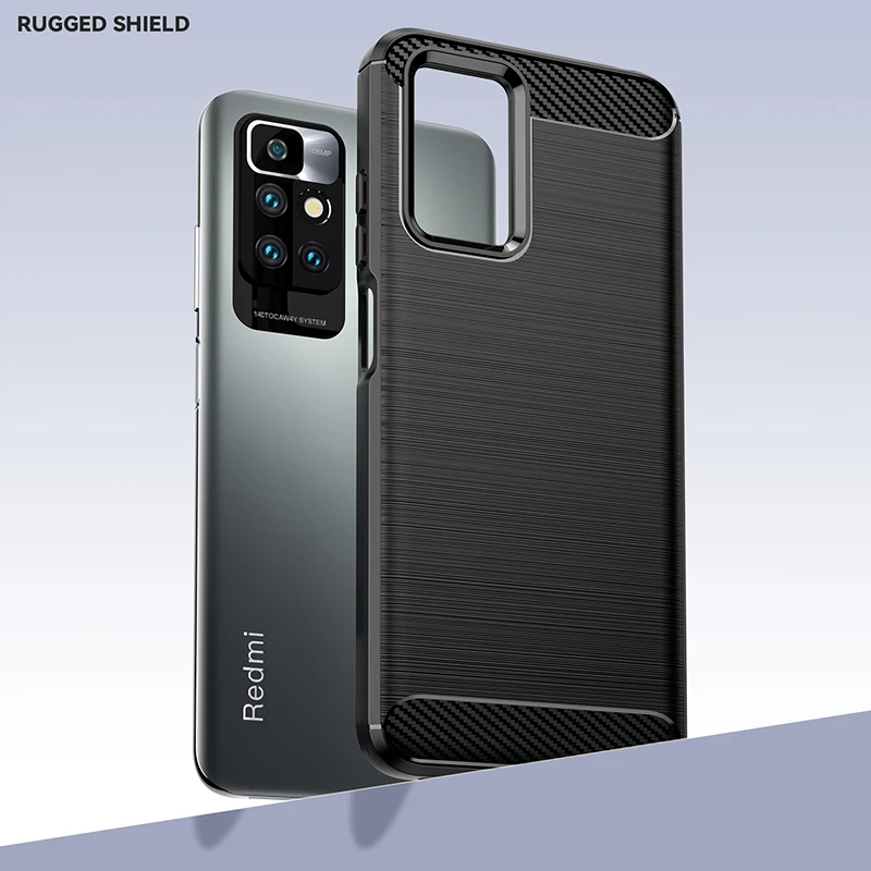 Funda de silicona suave para Xiaomi Redmi Note 11 Pro, carcasa delgada de fibra de goma TPU para Redmi Note 11 - imagen 5