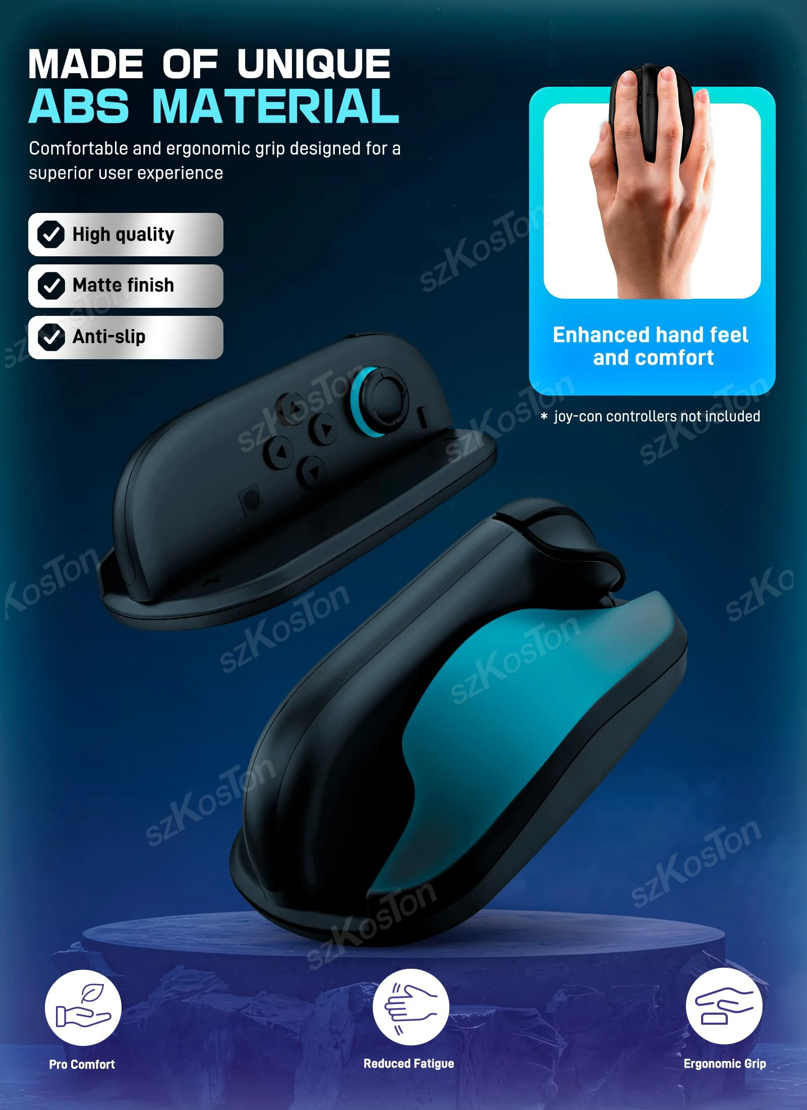 Para Switch 2 Joy Con controlador de juegos Mini ratones portátiles juegos de disparos adaptador de agarre de ratón agarre de ratón para accesorios Switch2 - imagen 3