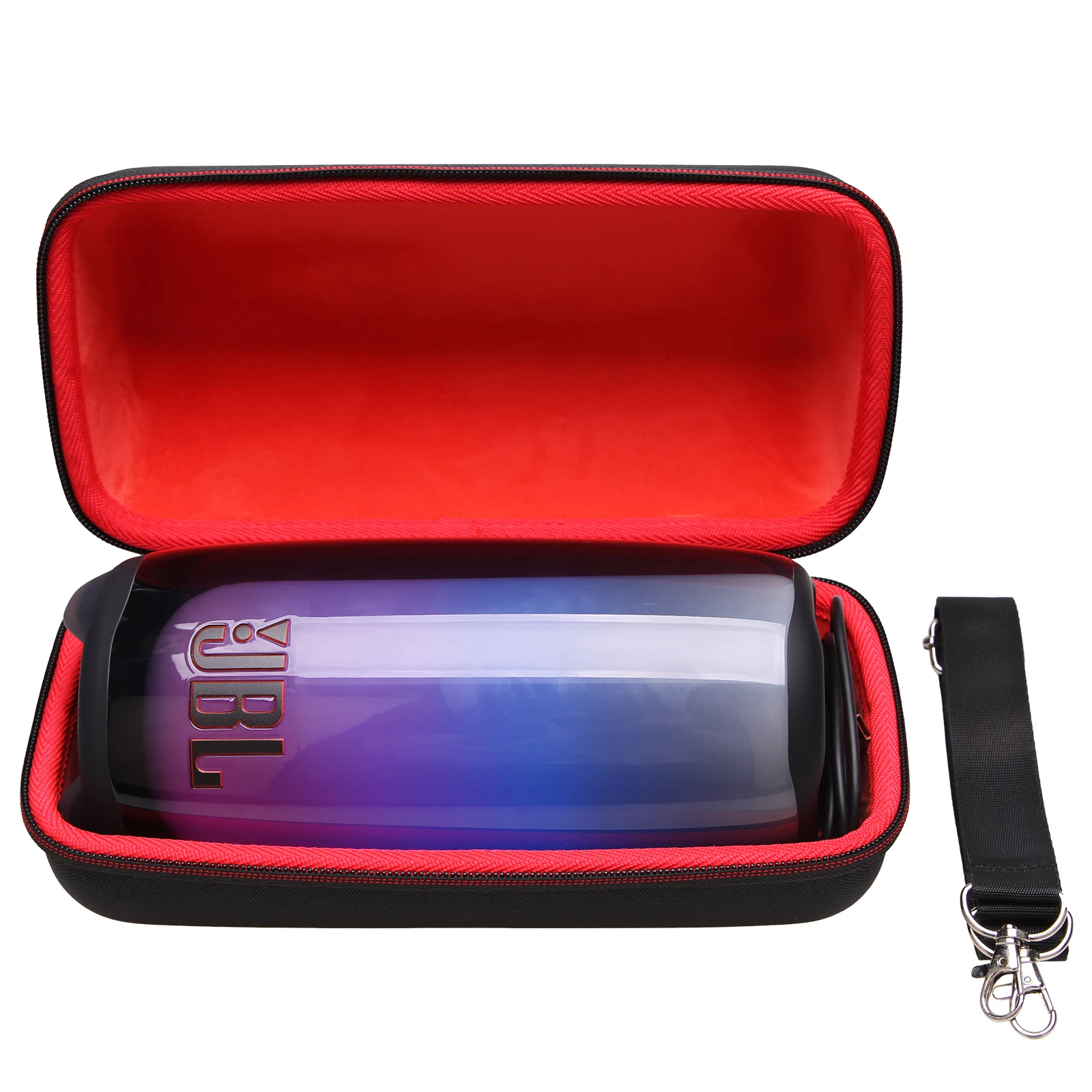 Estuche rígido de EVA para JBL Pulse 5 Altavoz Bluetooth portátil Bolsa de almacenamiento de transporte protectora (¡solo estuche!)