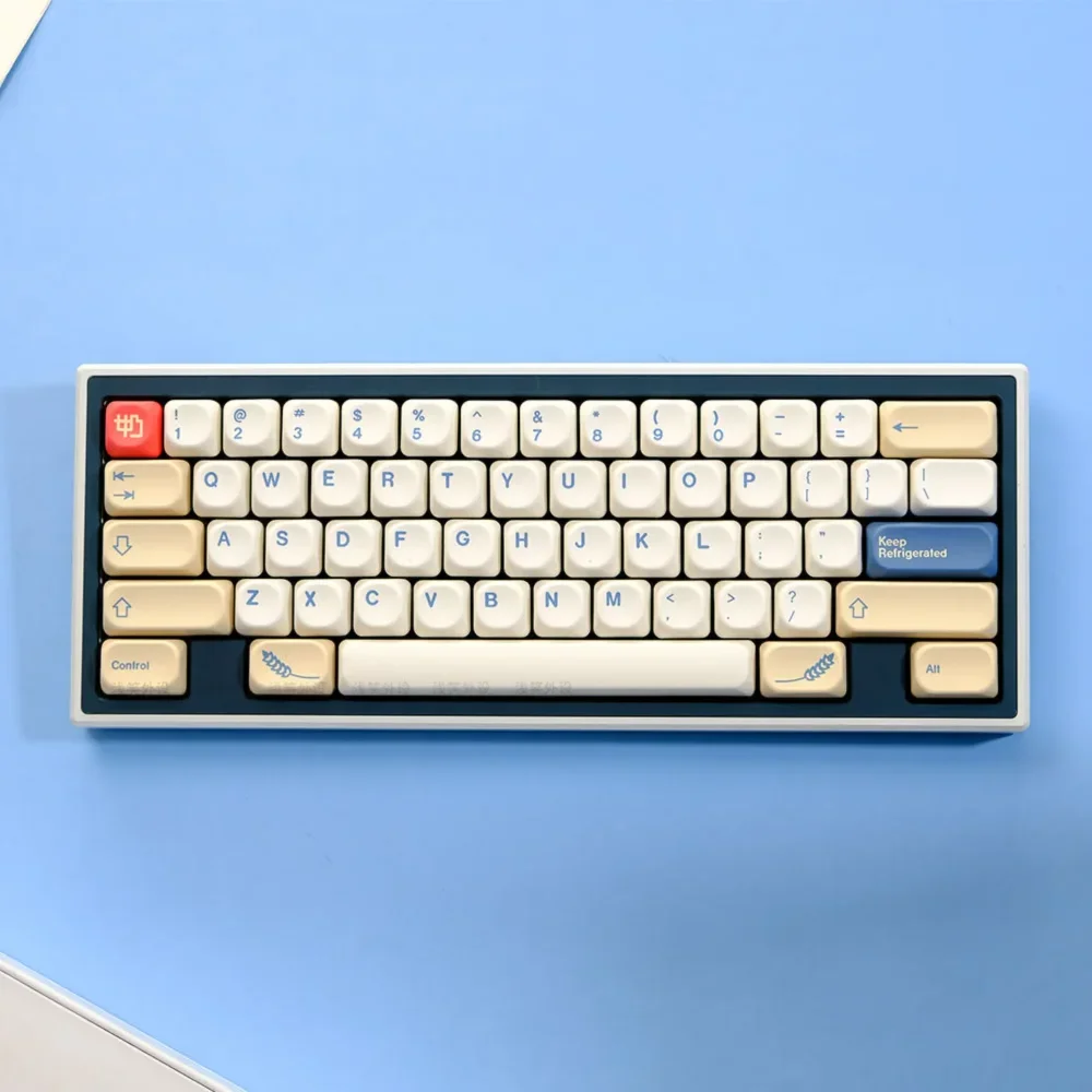 Teclas MOA de 140 teclas, teclas PBT, GMK, leche de soja, inglés, coreano, japonés, para 60/64/84/98/108, Teclado mecánico para juegos, interruptor MX - imagen 4