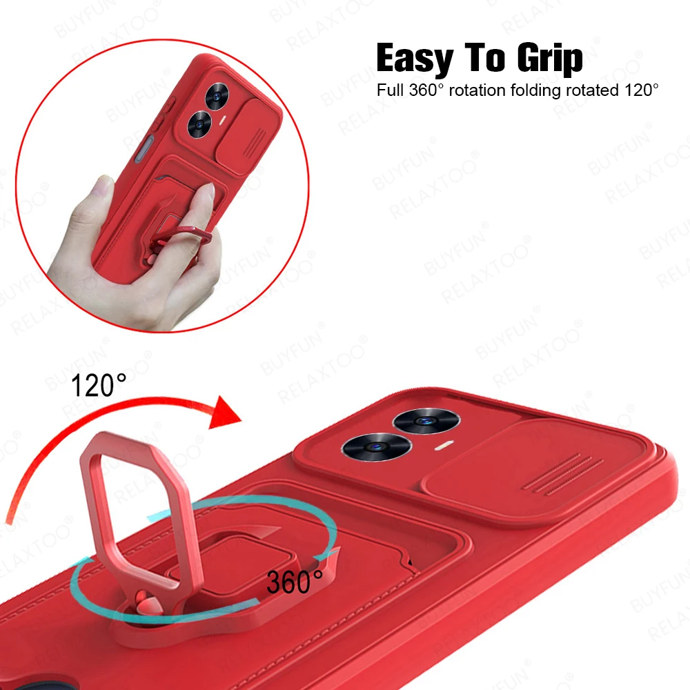 Un teléfono rojo está sosteniendo una mano