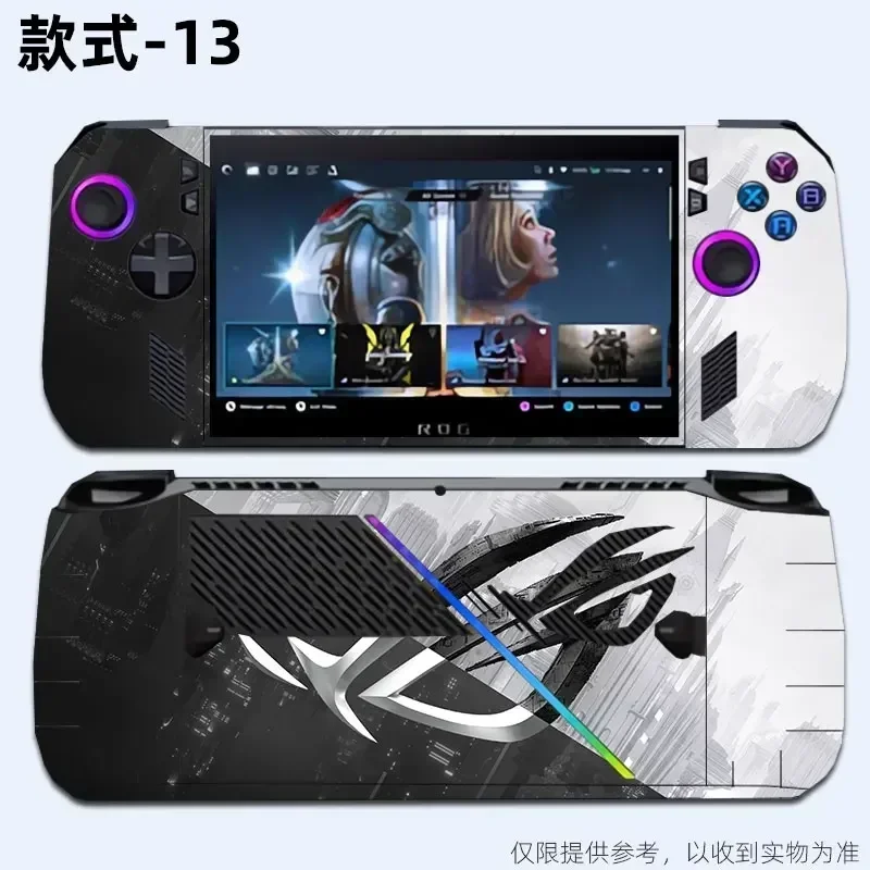 Calcomanías protectoras de piel para consola Asus Rog Ally X, funda para Rog Ally X, película protectora de mano, accesorios para juegos - imagen 4