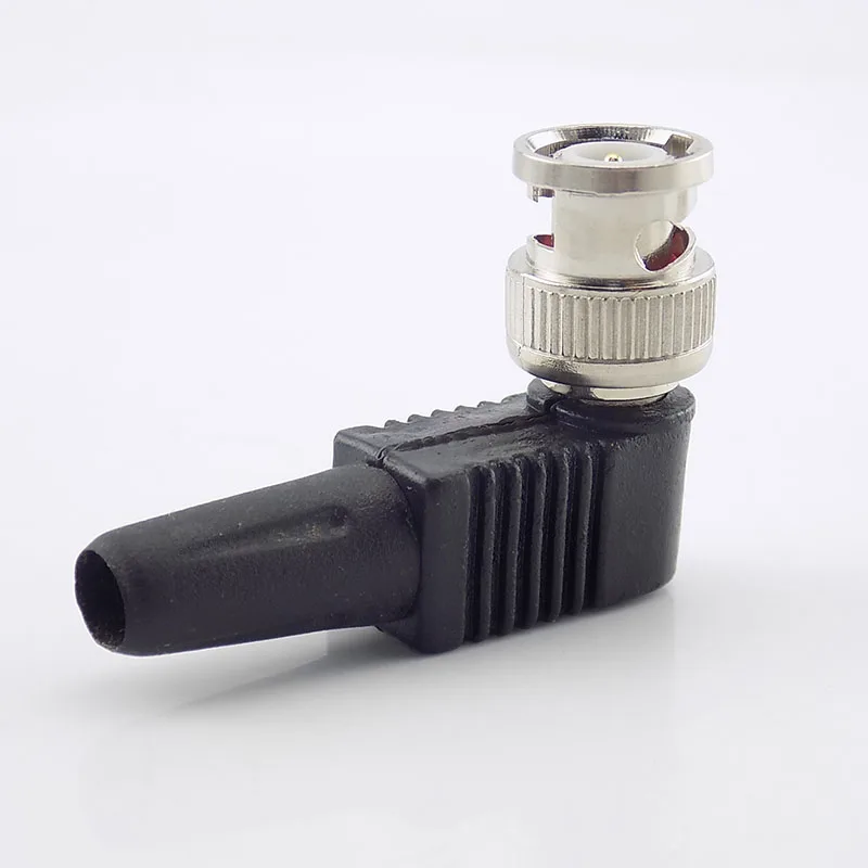 Conector de enchufe macho BNC de vigilancia, Adaptador tipo giro, Cable Coaxial RG59 / RG60 para cámara CCTV - imagen 4
