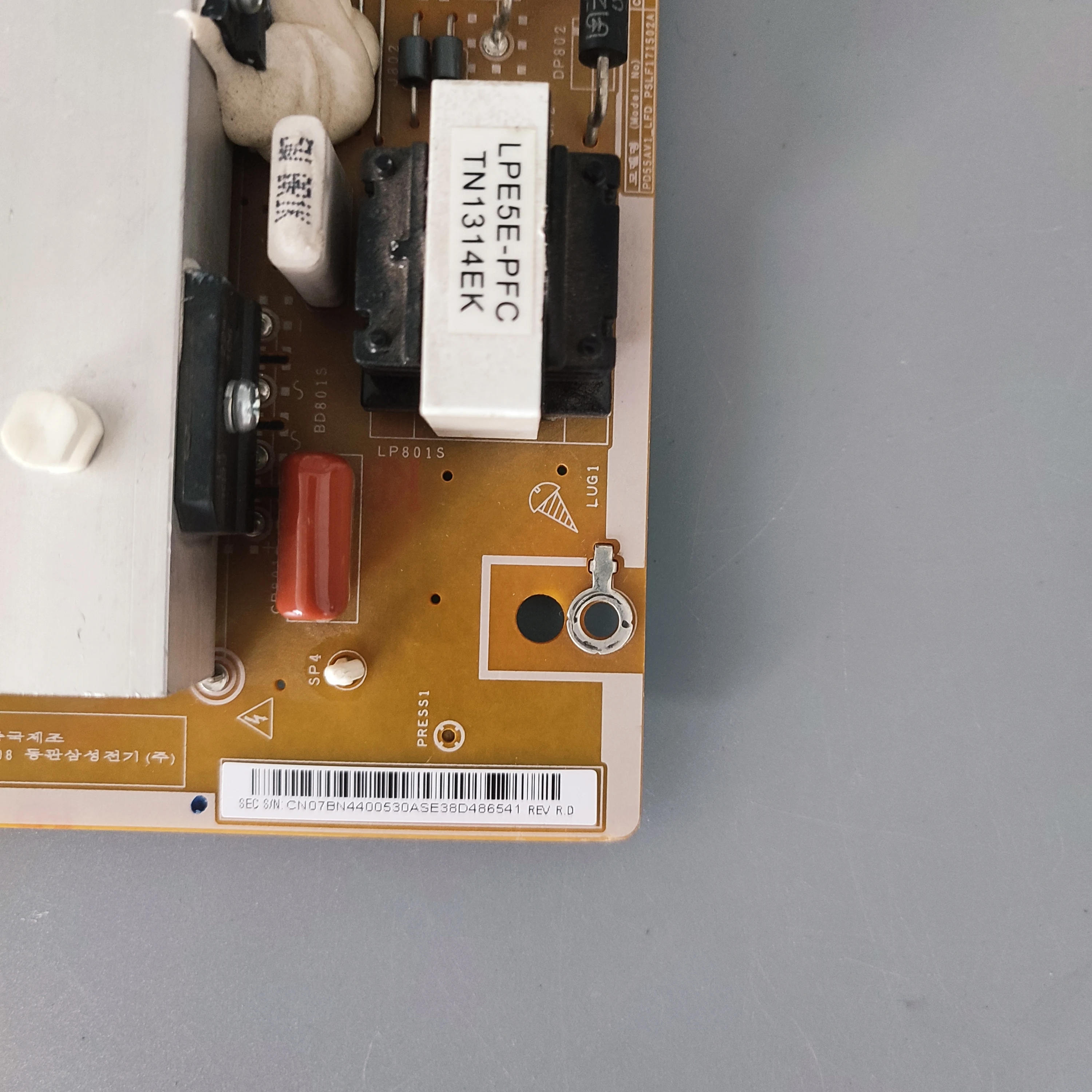 Placa de alimentación ORIGINAL genuina BN44-00530A PD55AV1_LFD para TV Samsung ED55C - imagen 2