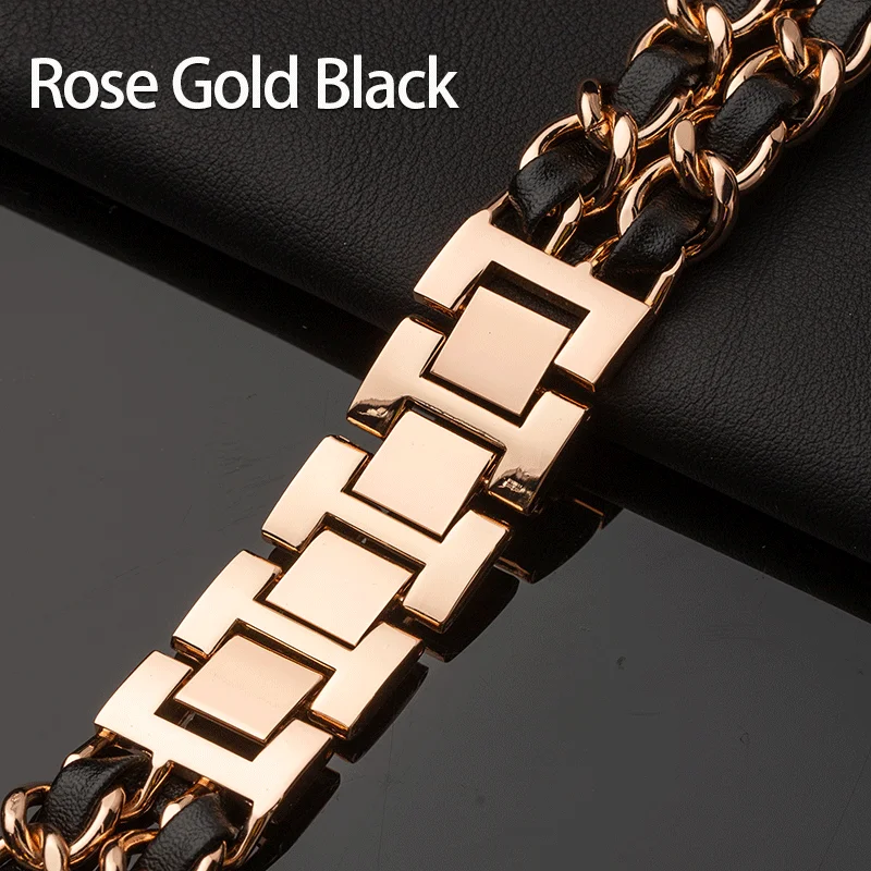 Rose gold-Black
