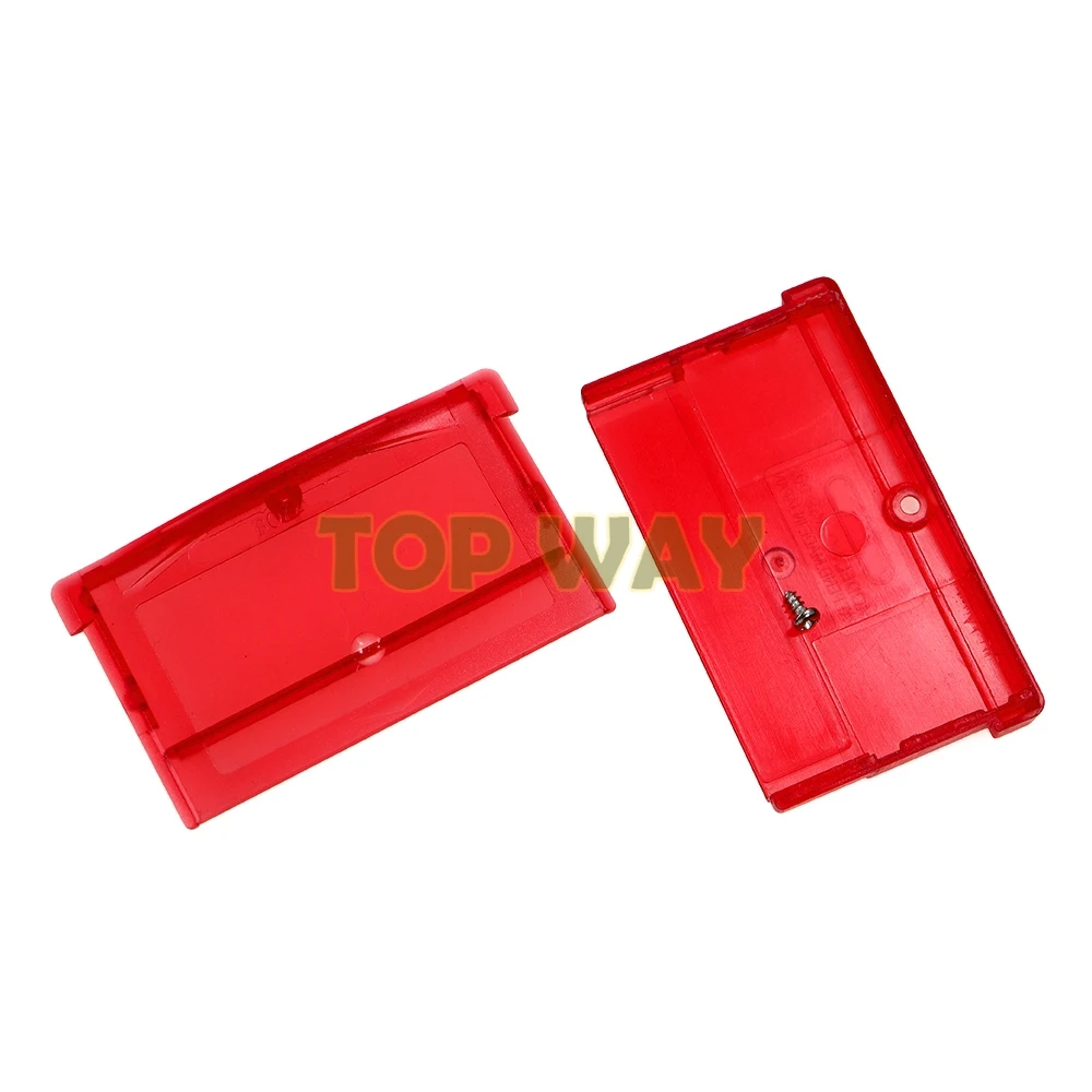 Caja de carcasa de tarjeta de juego de 20 piezas con tornillos para Gameboy Advance, carcasa para GBA GBM GBA SP NDS NDSL - imagen 4
