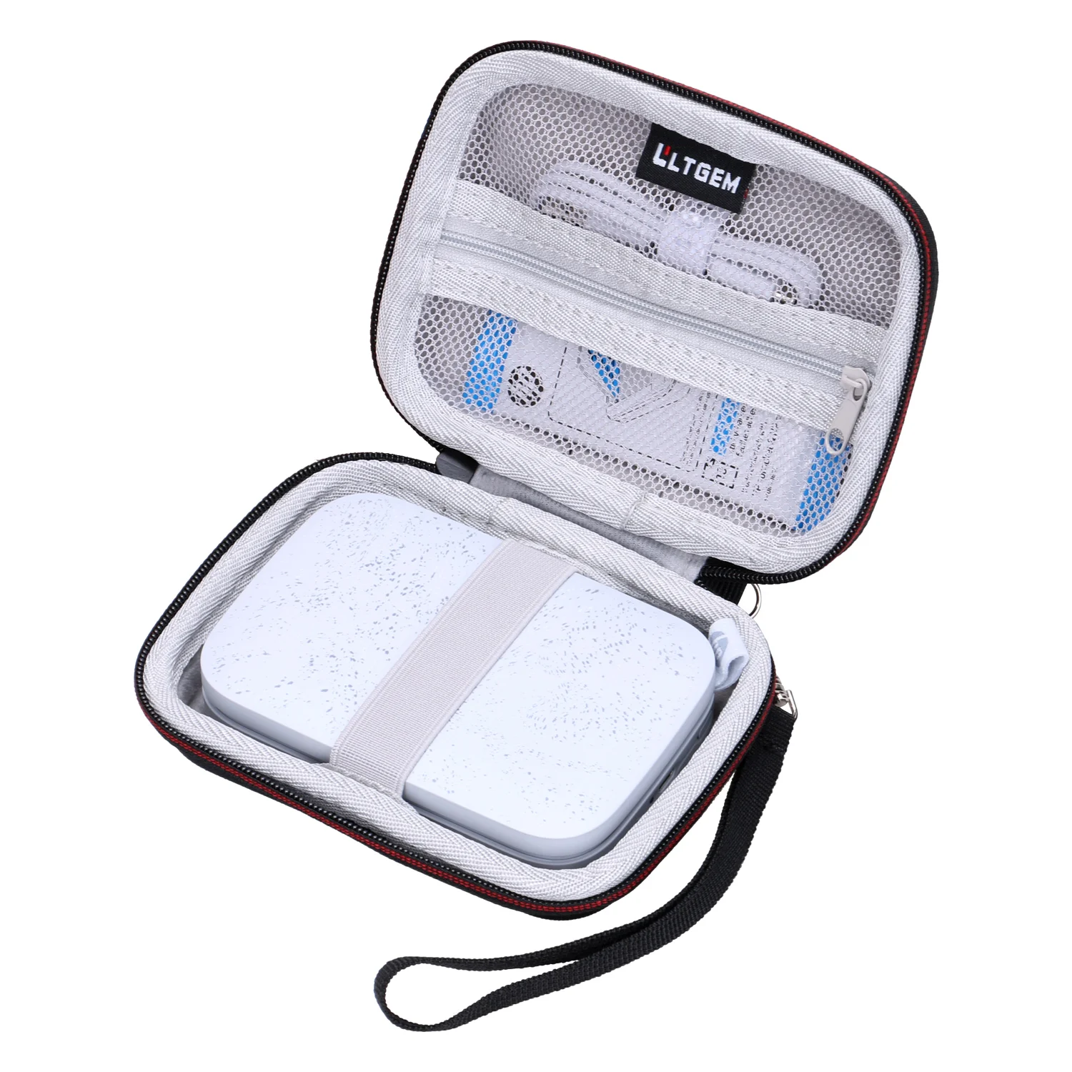 LTGEM-funda para impresora fotográfica portátil HP Sprocket, bolsa de transporte de almacenamiento de segunda edición, accesorios para impresora fotográfica - imagen 5
