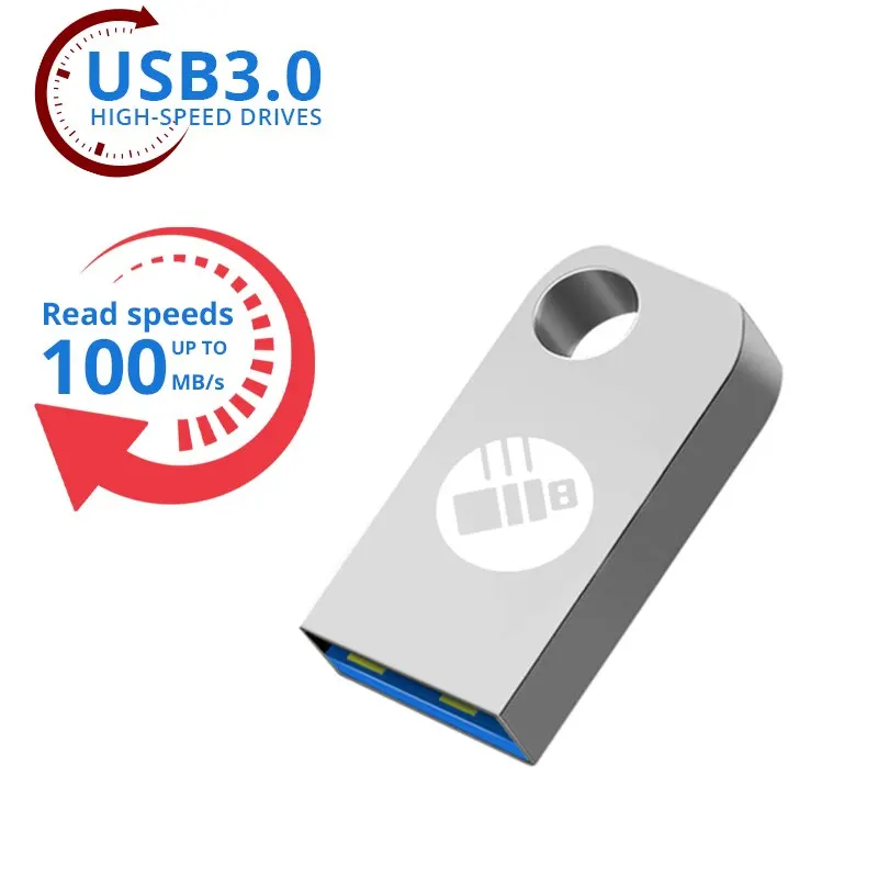 BU KING Hot Metal 3,0 unidad flash USB 64GB Pen Drive para PC portátil 64GB USB Memory Stick 3,0 Flash Drive de alta velocidad