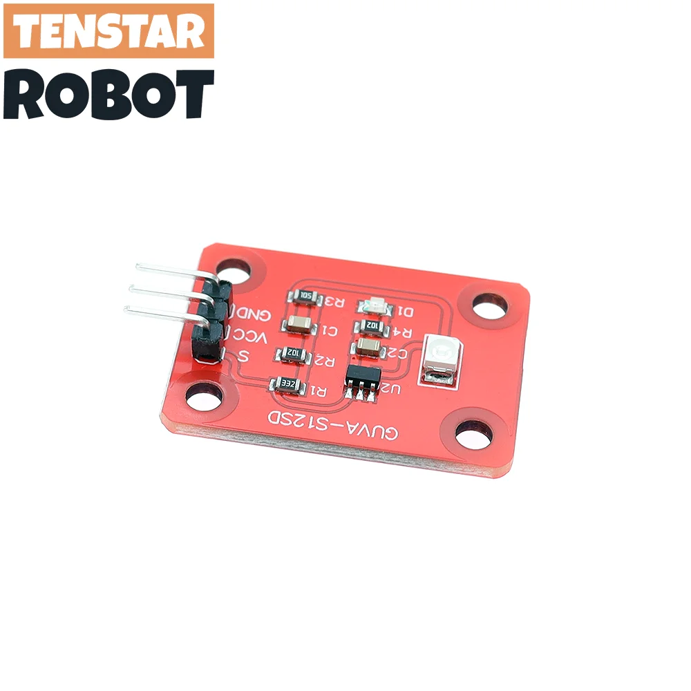 TENSTAR 2 uds Sensor UV GUVA-S12SD 240-370nm 3528 módulo de intensidad ultravioleta Solar DC 3,3-5V para Arduino/Raspberry pi - imagen 5