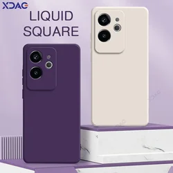 Funda Realme GT6 Silicona Líquida Doble Capa con Protección Cámara
