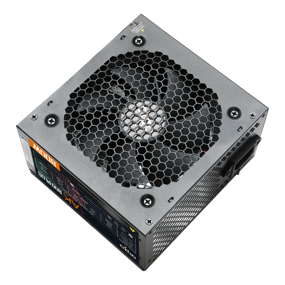 Aigo AK Fonte 800W fuente de alimentación RGB 120mm ventilador enchufe de la UE 24pin entrada 220V ATX Gaming DIY ordenador de escritorio PC Gabinetes Gamer PSU - imagen 4