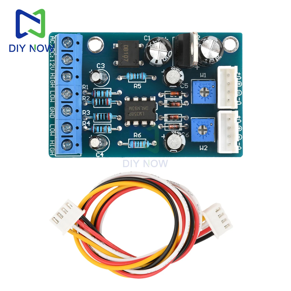 AMPLIFICADOR DE placa controladora AC/DC 12-15V VU, amplificador de tubo preetapa, módulo controlador de medidor de nivel db adecuado para TA7318P - imagen 3