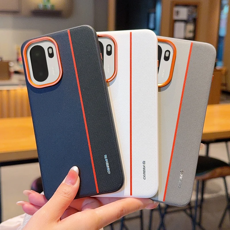 Para OnePlus 15 15R funda de moda dura de cuero PU funda protectora trasera para OnePlus15 One Plus 15R 1 + 15 15r carcasa de teléfono - imagen 4