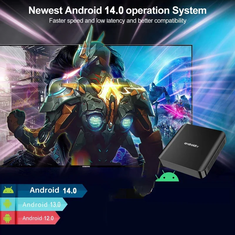 TV98 ATV Plus TV Box 4G 5G Wifi Dual BT5.0 Android 14 control de voz inteligente reproductor multimedia decodificador HD 4K 8K 8GB 128GB iptv - imagen 5