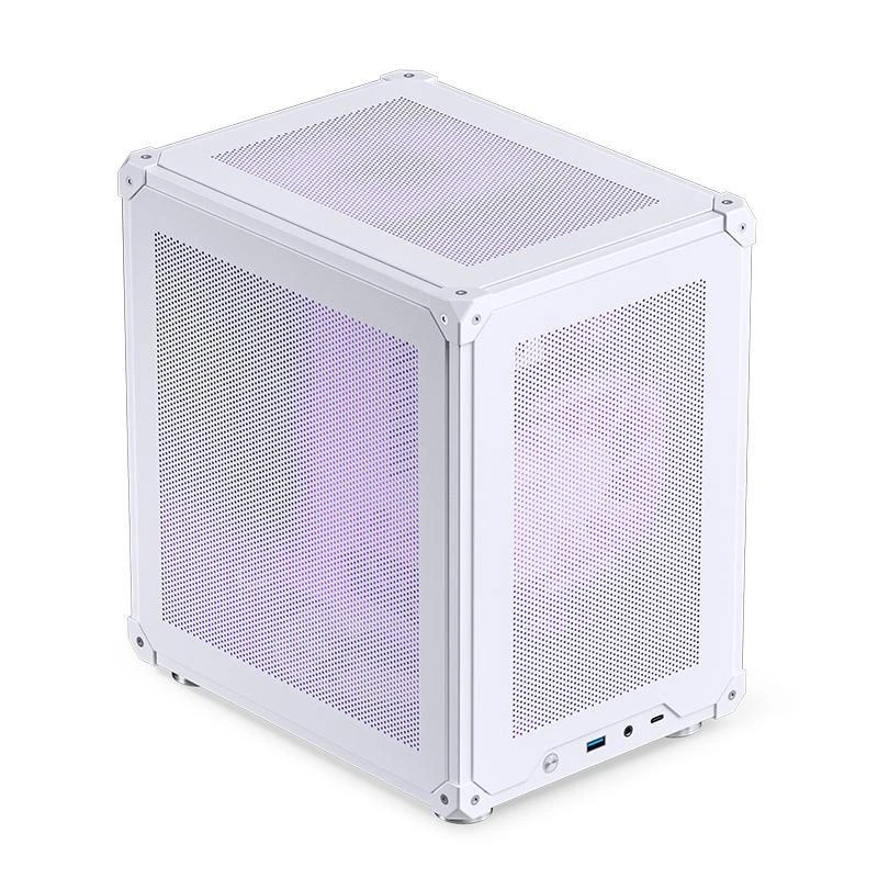 JONSBO-Mini caja de PC de escritorio C6 ITX/MATX para hogar/oficina, interfaz tipo C, compatible con enfriador de CPU de menos de 75mm - imagen 3