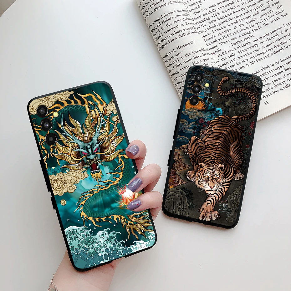 Funda de teléfono para Samsung Galaxy M13 4G, carcasa delgada suave pintada con arte de moda, protector trasero para Samsung M13 Galaxy M23 M236B - imagen 5