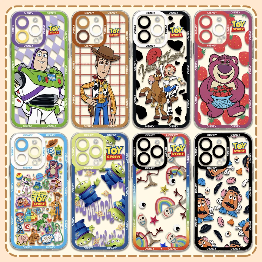 Disneys-funda transparente de Toy Story para móvil, carcasa bonita para Samsung A73, A72, A71, A55, A52, A51, A50, A35, A33, A32, A31, A30, A24, A23, A22, A13, A12, A05, 5G, novedad