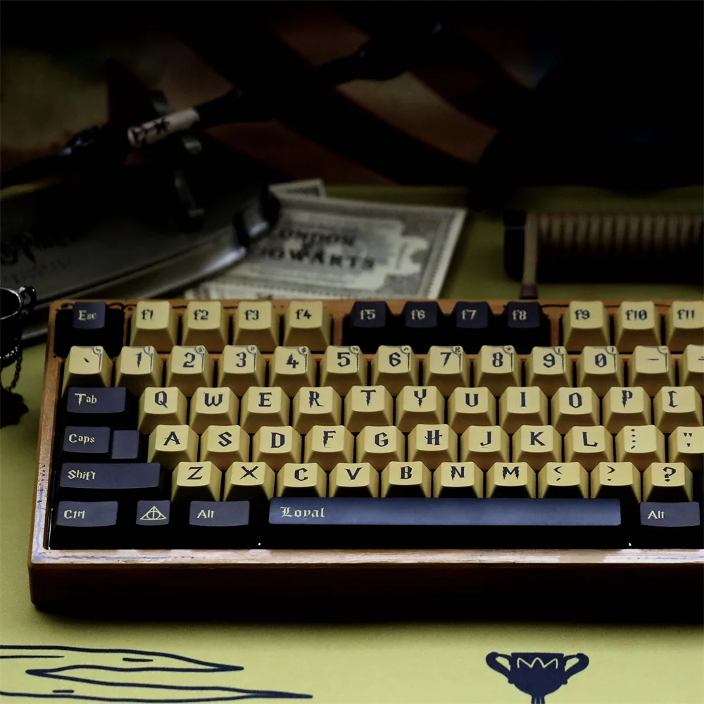 Teclas de perfil Cherry para teclado mecánico MX Switch, 142 teclas, 4 colegios principales, 5 colores laterales, sublimación en inglés, ISO Enter - imagen 3