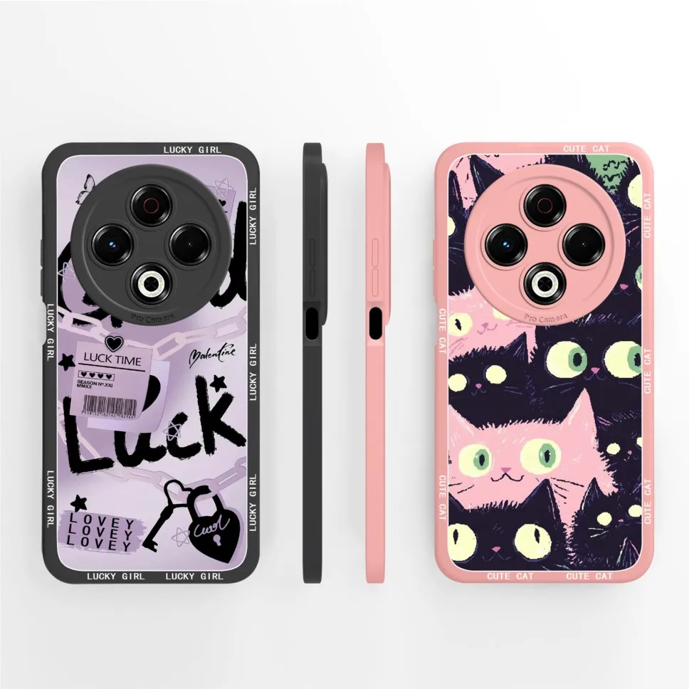 Funda para Tecno Spark 30 Pro 4G 5G Cute Cat Party Cámara protección suave funda trasera de silicona para Tecno Spark 30Pro 4G 5G Capa - imagen 3