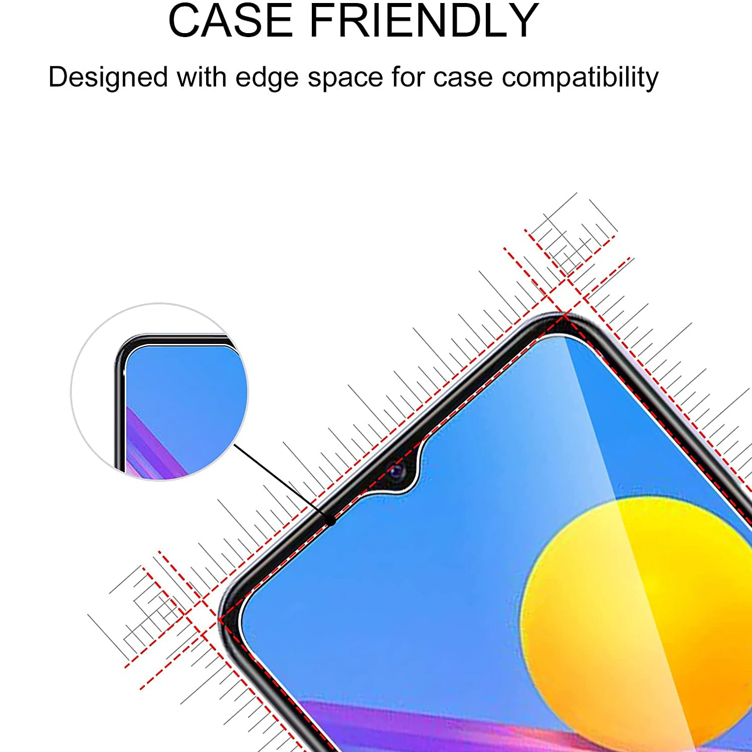 2/4 Uds vidrio templado para VIVO Y70 Y15 Y33s Y72 Y55S Y27S Y100 Y100i V20 V23 V25 V21 V27e 5G Protector de pantalla de vidrio Protector - imagen 4