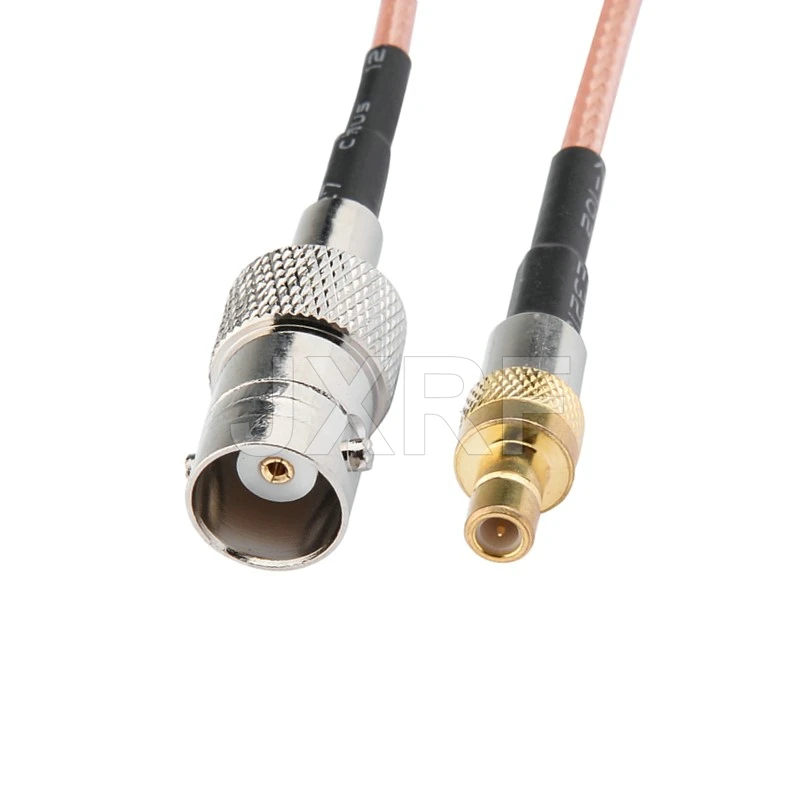 Conector JX BNC macho hembra a conector macho hembra SMB Cable en espiral RG316 Cable Coaxial RF de 10cm-5m - imagen 4