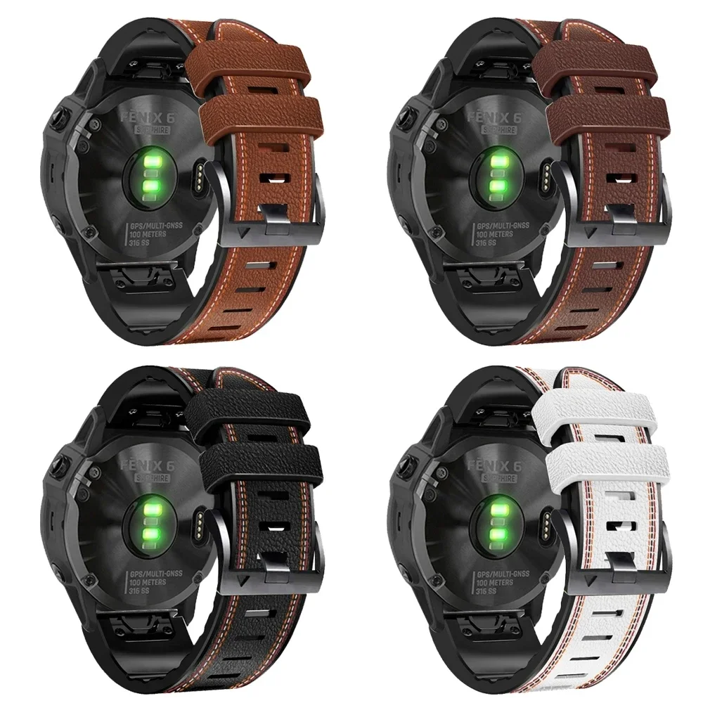 Correa de reloj para Garmin Epix Gen 2, 22/26mm, 51mm, 47mm, Fenix 6, 6X Pro, 7, 7X, 5, 5X Plus - imagen 4