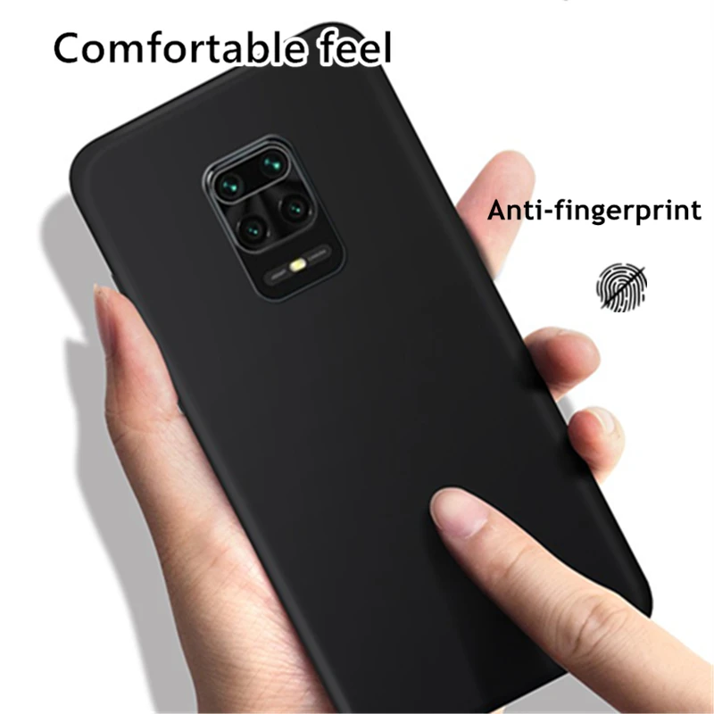 Líquido de silicona para Xiaomi Redmi Nota 9S caso para Xiaomi Redmi Nota 9S suave protector de espalda fundas para Redmi Nota 9S - imagen 2
