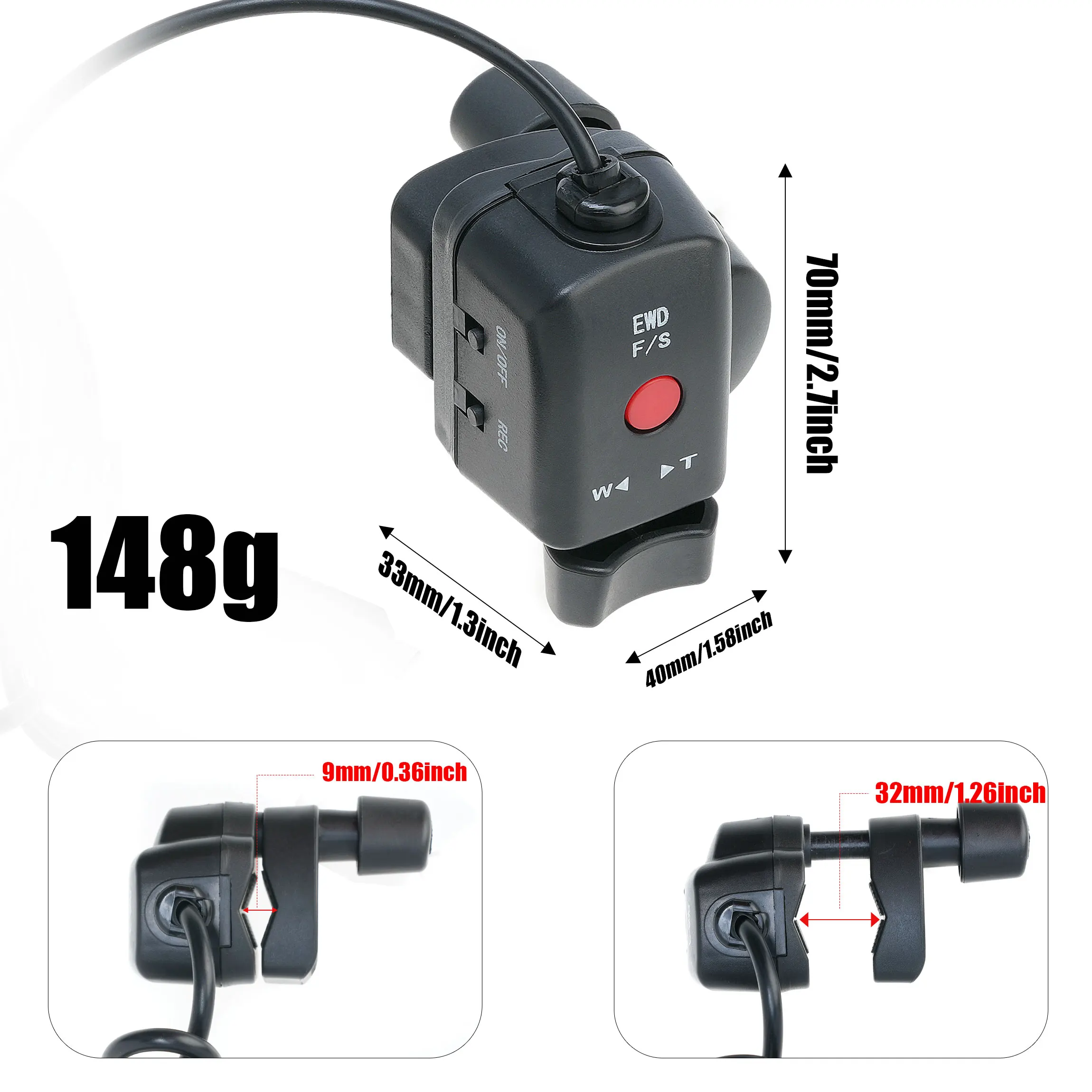 Controlador de línea FOTGA EWD, controlador de control de línea de lente de cámara, control remoto de lente, videocámara remota, grabación de vídeo y fotografía - imagen 2