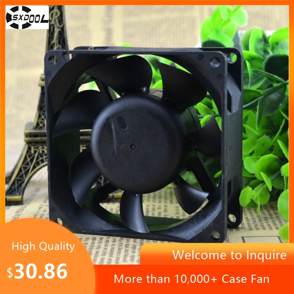 Ventiladores de refrigeración axiales Data0832b4g 80mm 8cm para AVC 80X80X32mm DC 24V 0.67A ventilador enfriador inversor de doble bola - imagen 5