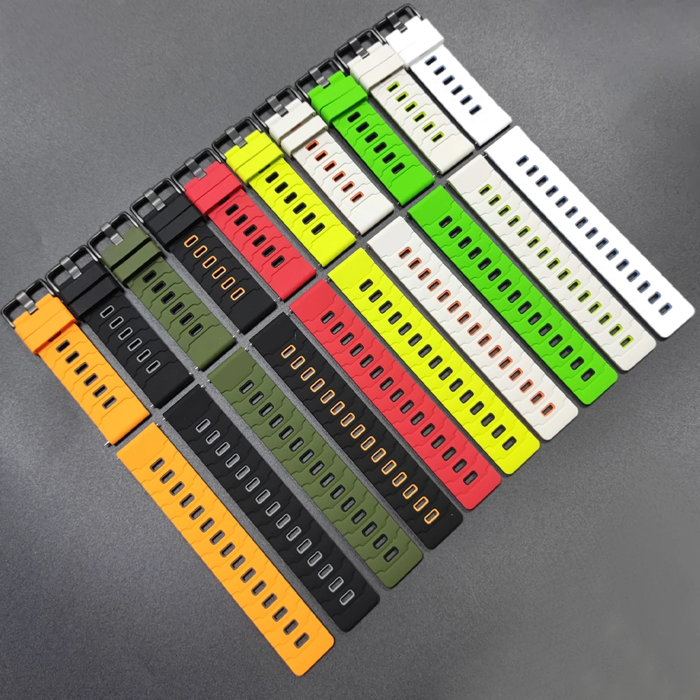 Correa de silicona de 22mm para Suunto RACE 2 S, pulseras de reloj inteligente para Suunto 5 9 Peak/run/Ocean/Vertical, banda de dos tonos de liberación rápida - imagen 4