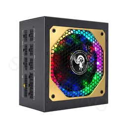 JULONGFENGBAO Fuente de Alimentación ATX Modular RGB 80Plus Gold