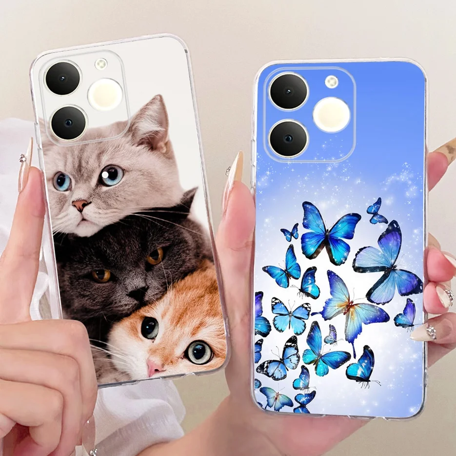 Para Realme Narzo 80 Lite 4G funda Realme Note 70 nueva funda pintada de lujo funda de teléfono suave y delgada para Realme Note 70T Note70 T Shell - imagen 4