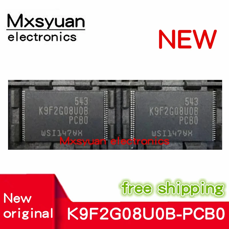 5 uds ~ 50 uds/lote K9F2G08U0B-PCB0 K9F2G08U0B K9F2G08UOB-PCBO K9F2G08UOB TSOP48 nuevo Flash original 256MB