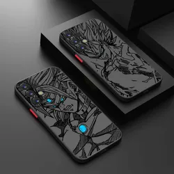 D-Dragon Ball Goku Vegeta Art para Samsung Galaxy A71 A55 A54 A51 A16 A06 A04e 5G funda de teléfono translúcida esmerilada